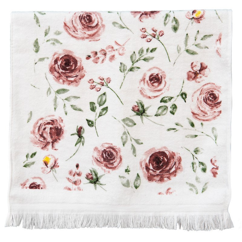 Kuchyňský froté ručník s růžemi Rustic Rose - 40*66 cm