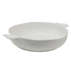 Bílá servírovací mísa s křídly Wings  - 27*22*5 cm