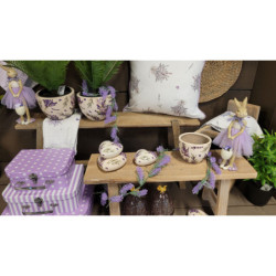 Kuchyňský froté ručník s levandulemi Lavander Garden - 40*66 cm