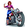 Nástěnná kovová cedule Motorbike - 60*1*50 cm