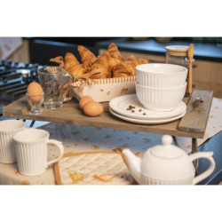 Skleněný hrnek Hot Coffee - 11*8*12 cm / 250 ml
