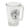Skleněný hrnek Hot Coffee - 11*8*12 cm / 250 ml