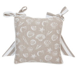 Podsedák bez výplně Sea Shells - 40*40 cm