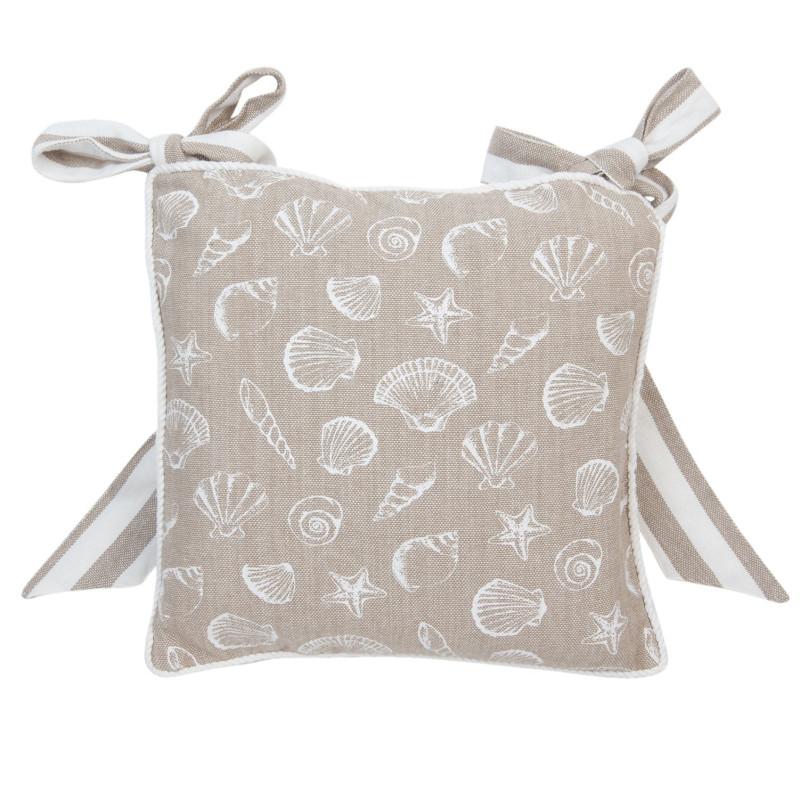 Podsedák bez výplně Sea Shells - 40*40 cm