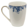 Porcelánový hrnek s modrými květy Blue Flowers - 12*9*11 cm / 330ml