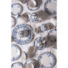 Porcelánový tea for one s modrými květy Blue Flowers - 16*15*15 cm / 400ml / 250ml
