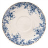 Porcelánový tea for one s modrými květy Blue Flowers - 16*15*15 cm / 400ml / 250ml