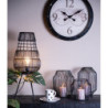 Černá antik drátěná stolní lampa Daionne - Ø 20*59 cm E27/max 1*40W