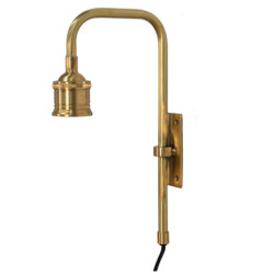 Nástěnná měděná lampa - 7*15*32 cm E27/max 1*40W