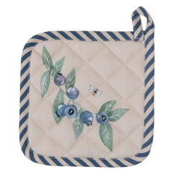 Bavlněná chňapka - podložka Blueberry Fields - 16*16cm