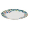 Porcelánový dezertní talíř s květy Floweries - Ø 21*2 cm