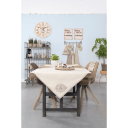 Ubrus na stůl But First Coffee - 150*250 cm