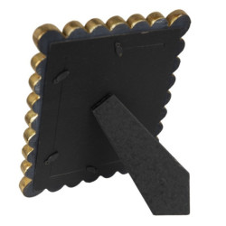 Zlatý fotorámeček s patinou Drops - 19*2*24 cm / 13*18 cm
