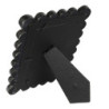 Stříbrný fotorámeček s patinou Drops - 19*2*24 cm / 13*18 cm
