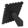 Stříbrný fotorámeček s patinou Drops - 17*2*22 cm / 10*15 cm
