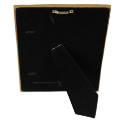 Rezavý antik fotorámeček s plastickým okrajem - 20*2*25 cm / 13*18 cm
