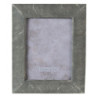 Šedý antik fotorámeček s plastickým okrajem - 23*2*28 cm / 15*20 cm