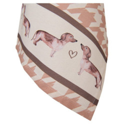 Bavlněná utěrka s jezevčíkem Dachshund Love - 50*70 cm