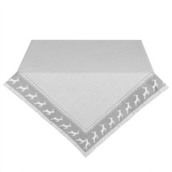 Ubrus na stůl Nordic Grey - 150*150 cm