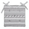 Podsedák s výplní Nordic Grey - 40*40 cm