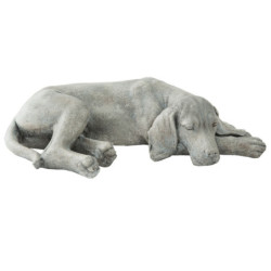 Dekorace ležící pes  - 58*35*15 cm