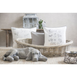 Dekorace ležící pes  - 58*35*15 cm