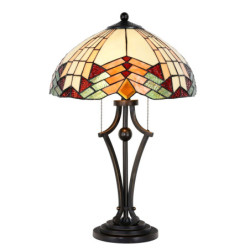 Stolní lampa Tiffany  Montaq -  	Ø 40 cm