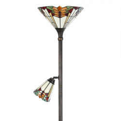 Stojací lampa Tiffany  Montaq -  Ø 30*178 cm