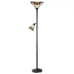 Stojací lampa Tiffany  Montaq -  Ø 30*178 cm
