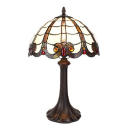 Stolní lampa Tiffany Maiya - 31*43 cm E27/max 1*60W