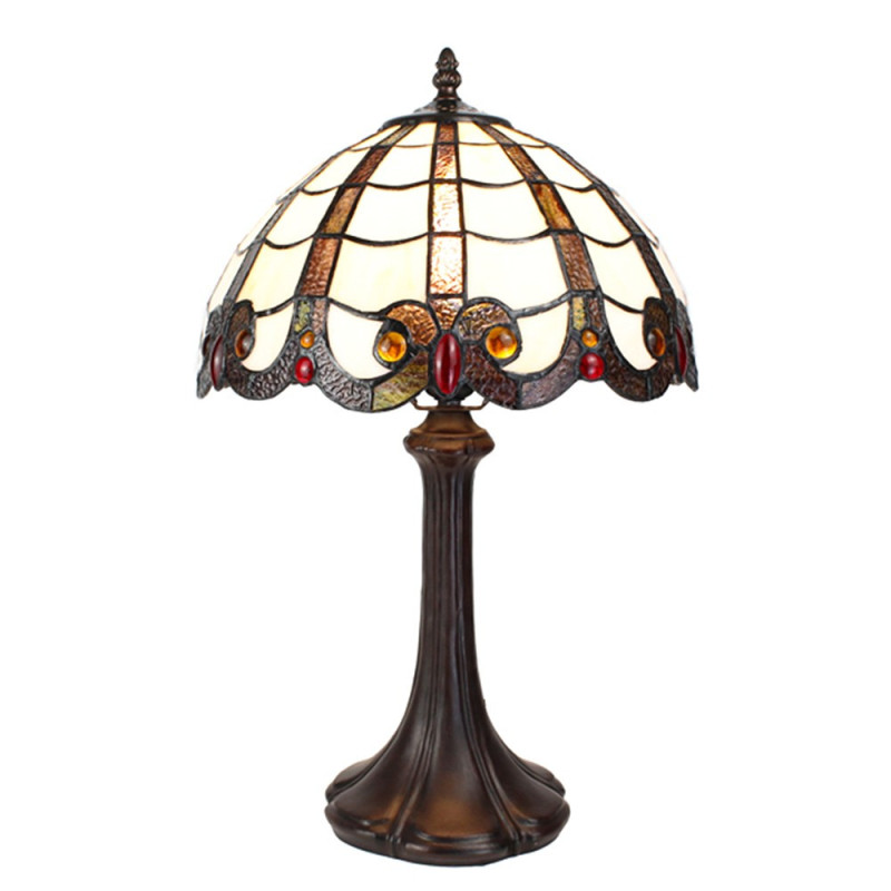 Stolní lampa Tiffany Maiya - 31*43 cm E27/max 1*60W