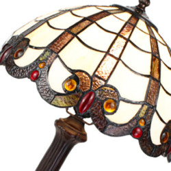 Stolní lampa Tiffany Maiya - 31*43 cm E27/max 1*60W