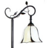 Stojací lampa Tiffany Brown - 36*25*152 cm