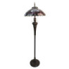 Stojací lampa Tiffany Reddo - Ø 51*166 cm E27/max 3*60W