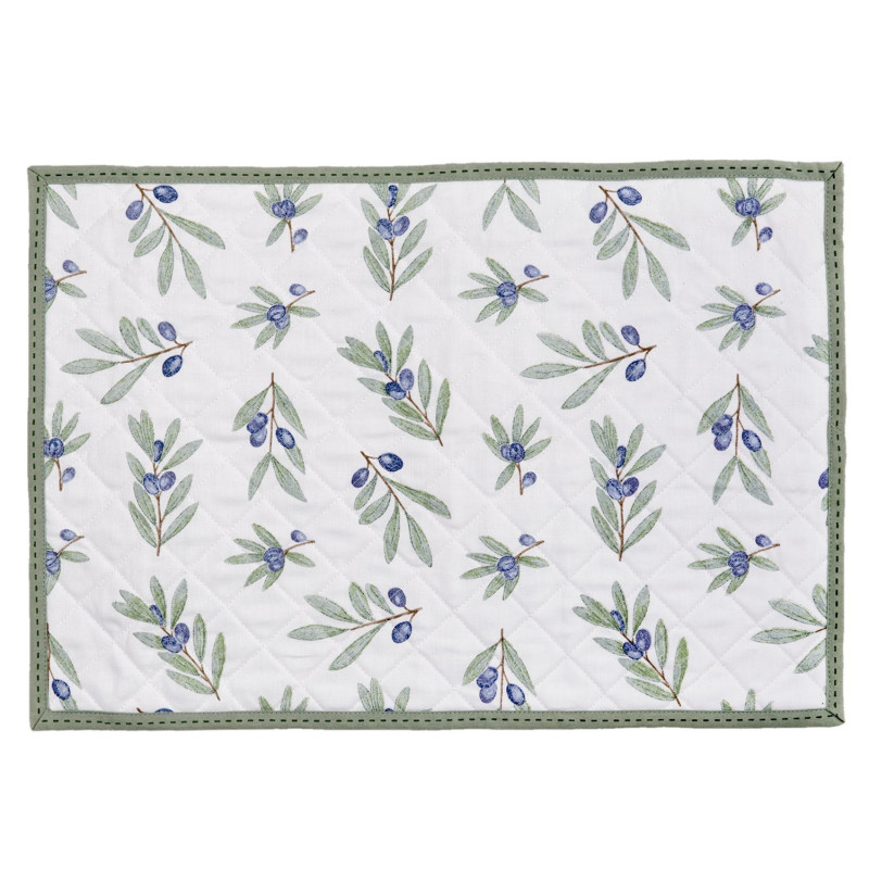 Oboustranné prostírání Olive Garden -  48*33 cm - sada 6ks