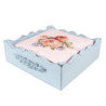 Růžové papírové ubrousky s růžemi Dotty Rose II - 33*33 cm (20ks)