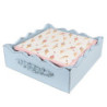 Béžové papírové ubrousky se zmrzlinou Frosty And Sweet - 33*33 cm (20ks)