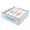 Béžové papírové ubrousky se zmrzlinou Frosty And Sweet  - 33*33 cm (20ks)