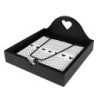Papírové ubrousky se srdíčky Love Birds - 33*33 cm (20ks)