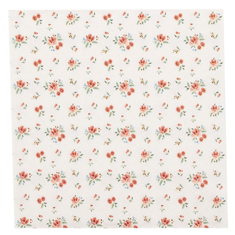 Papírové ubrousky Little Rose Collection - 33*33 cm (20ks)