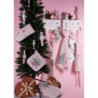 Béžová dětská chňapka - podložka s Louskáčkem a baletkou Pastel Nutcracker - 16*16 cm