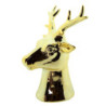 Zlatá porcelánová dekorace Jelen S  - 7*6*12 cm
