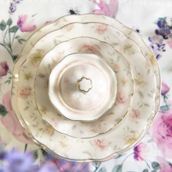 Jídelní talíř Tea Wild Flower -   Ø 26*2 cm