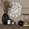Černá kovová váza Trabi - Ø 24*39 cm