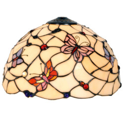 Stínidlo Tiffany Butterfly Garden - Ø 30*20 cm