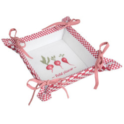 Oboustranný košíček na pečivo Petit Plaisir - 35*35*8 cm