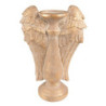Zlatý antik svícen s andělskými křídly Wings - 24*12*33 cm