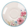 Porcelánový šálek s podšálkem Meadow - 12*8*10 cm / Ø15*2 cm / 230 ml