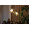 Stolní lampa Tiffany Flowerbell orange - 35*18*61 cm E14/max 2*25W