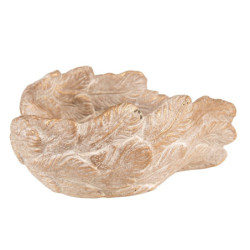 Zlatý antik květináč andělská křídla Angel wings - 23*25*10 cm